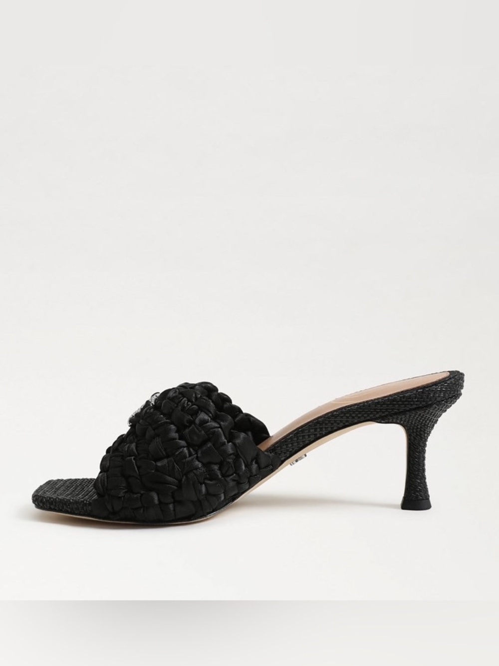 SAM EDELMAN Black Paisley Dress Heeled
Sandals NWT - Picture 5 of 7